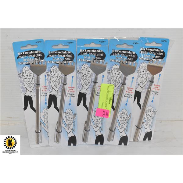 5 BACK EXTENDABLE SCRATCHERS