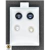 Image 1 : #216-NATURAL AKOYA PEARL STUD EARRING