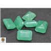 Image 1 : #52-GENUINE GREEN JADEITED GEMSTONE 74.25 CT