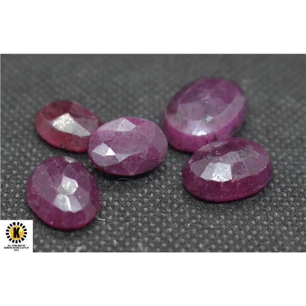 #44-GENUINE RED RUBY GEMSTONE  57.65 CT