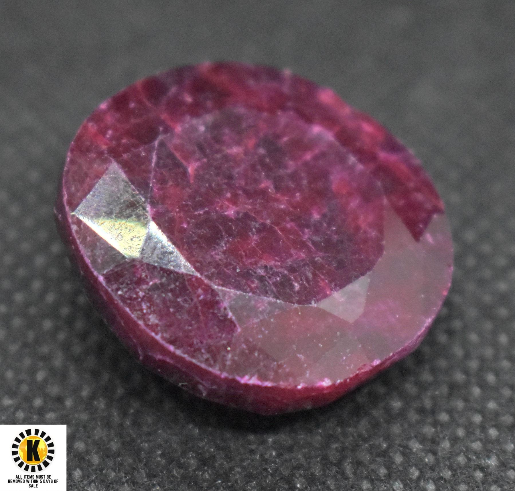 #32-GENUINE RED RUBY GEMSTONE 64.88 CT