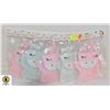 Image 1 : 5 PACKS OF UNICORN BATH MITTS