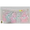 Image 1 : 5 PACKS OF UNICORN BATH MITTS