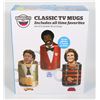 Image 1 : NEW 3 PC CLASSIC TV MUGS NORM(CHEERS), ISAAC (THE