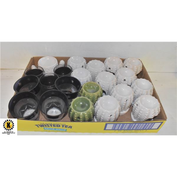 FLAT OF NEW WAX WARMERS