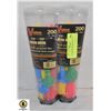 Image 1 : 2 PACKS OF ASSORTED ZIP TIES