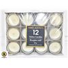 PACK OF 12 VOTIVE CANDLES