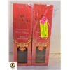 2 FRAGRANCE REED DIFFUSER,ROSE GERANIUM