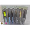 6 KITCHEN KNIFES,WIDE KNIFE