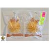 Image 1 : 2 NEW SEALED AFTER-SPA KONJAC SPONGES TUMERIC -