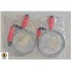 Image 1 : TWO PACKS OF SINK & TOILET CLEAN-OUT SNAKES