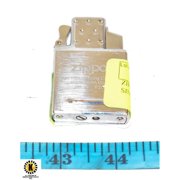 ZIPPO BUTANE LIGHTER INSERT SINGLE TORCH