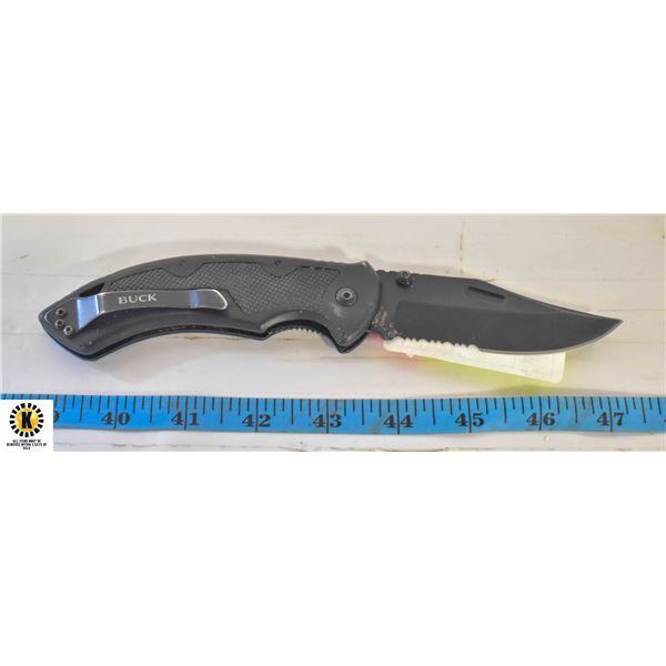 TACTICAL SURVIVAL BUCK BLACKSTELL KNIFE