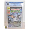 Image 1 : TEENAGE MUTANT NINJA TURTLES ADVEN. #2 CGC COMIC