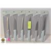 Image 1 : 6 KITCHEN KNIFES,ASSORTED