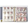 Image 1 : BINDER WITH 69 SHEETS OF PRO SET HOCKEY CARDS