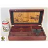 Image 1 : THOMAS COOK JEWLERY BOX MAROON COLOR