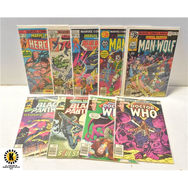 MARVEL PREMIERE #26-59 COMIC LOT