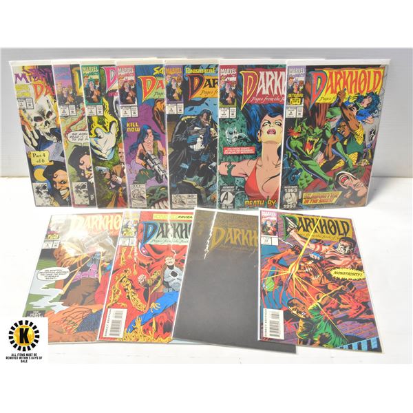 MARVEL DARKHOLD #1-13 COMIC LOT