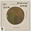 Image 1 : 521-565AD ANCIENT BYZANTINE EMPIRE COIN