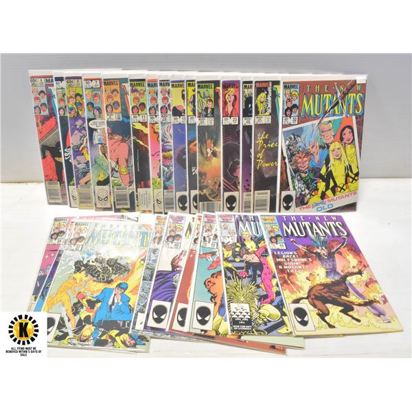 MARVEL NEW MUTANTS #4-44 COMIC LOT