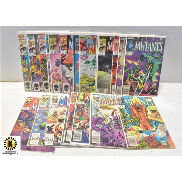 MARVEL NEW MUTANTS #45-85 COMIC LOT