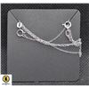 Image 1 : #81-STERLING SILVER NECKLACE 2 PICS /18 "