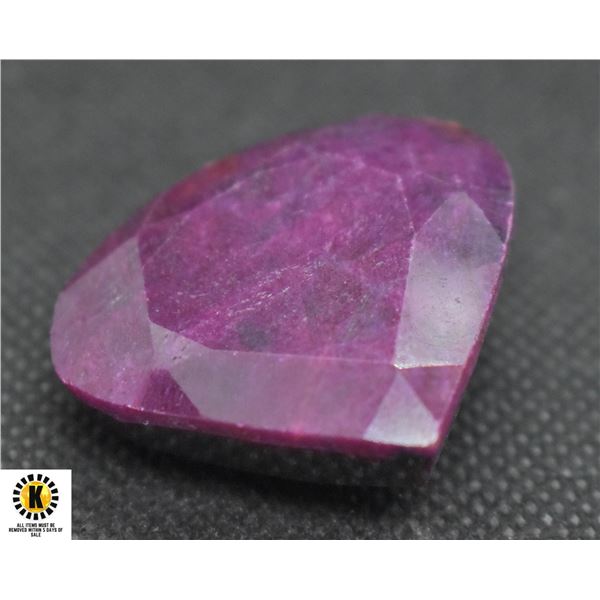 #40-GENUINE RED RUBY GEMSTONE 166.20 CT