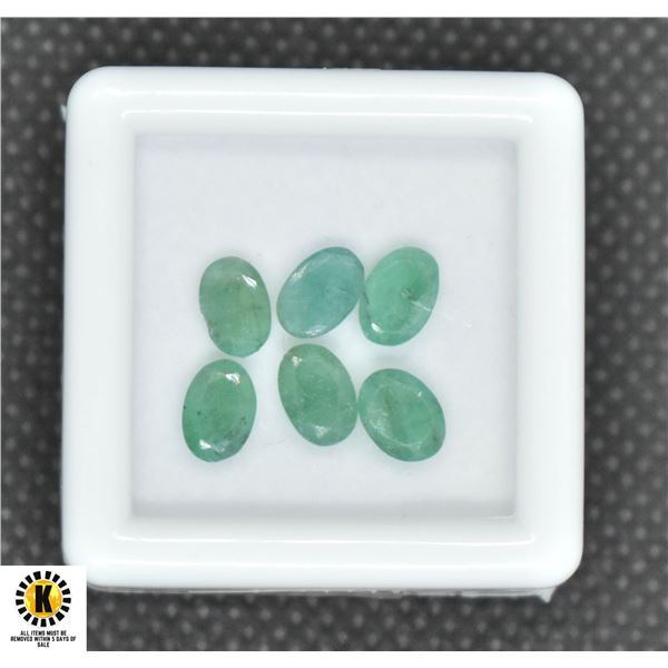 #143-NATURAL UNHEATED EMERALD GEMSTONE 2.80 CT