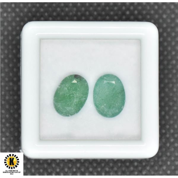 #127-NATURAL UNHEATED EMERALD GEMSTONE 3.70 CT