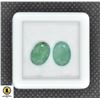 Image 1 : #127-NATURAL UNHEATED EMERALD GEMSTONE 3.70 CT