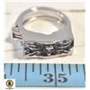 Image 1 : 2PCS HEAVY SKULL HEAD RINGS BIKER