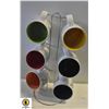 7 PC COFFEE CUP SET WITH STAND