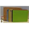 Image 1 : WOODEN SEVELLE CUTTING BOARD SET WITH 7 VARIOUS