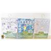 Image 1 : 3 PACKS OF ASSORTED SHOWER CURTAINS