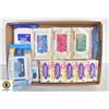 Image 1 : FLAT OF WET WIPES & DISINFECTANT WIPES