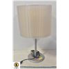 Image 1 : MODERNIST IKEA METAL TABLE LAMP W/PLEATED SHADE