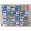 Image 1 : 12 PACKS OF COLOURFUL SCOURING PADS