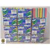 Image 1 : 12 PACKS OF COLOURFUL SCOURING PADS