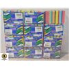 Image 1 : 12 PACKS OF COLOURFUL SCOURING PADS