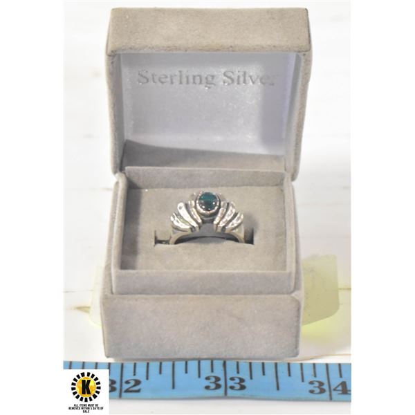 STERLING SILVERLLADIES RING, SIZE 6