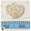 TONE 3D HEART PENDANT