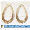 Image 1 : LAGE 4 INCH TEARDROP EARRINGS