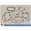 Image 1 : 6 FASHION NECKLACES SMALLER SIZED