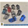 LOT OF 10 CIGAR TORCH LIGHTERS SINGLE-JET FLAME