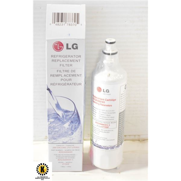 LG LT700P REFRIGERATOR WATER FILTER 5D X 28 X 6H