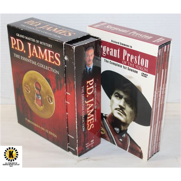 DVD BOX SETS: P.D.JAMES:THE ESSENTIAL COLLECTION