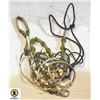 Image 1 : 3 X NECKLACES ONE WITH DOG PENDANT