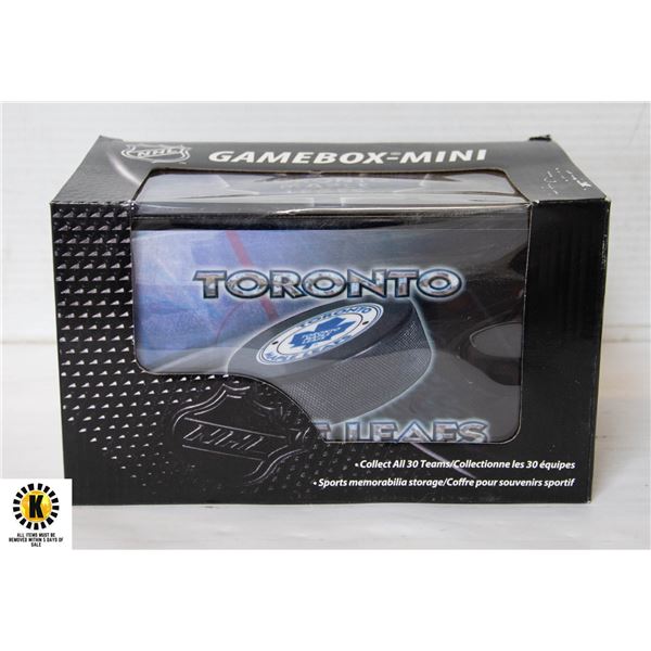 GAME BOX MINI TORONTO MAPLE LEAFS