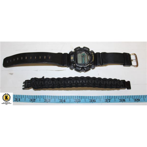 G SHOCK MENS WATCH & BRACELET TOGETHER-ESTATE